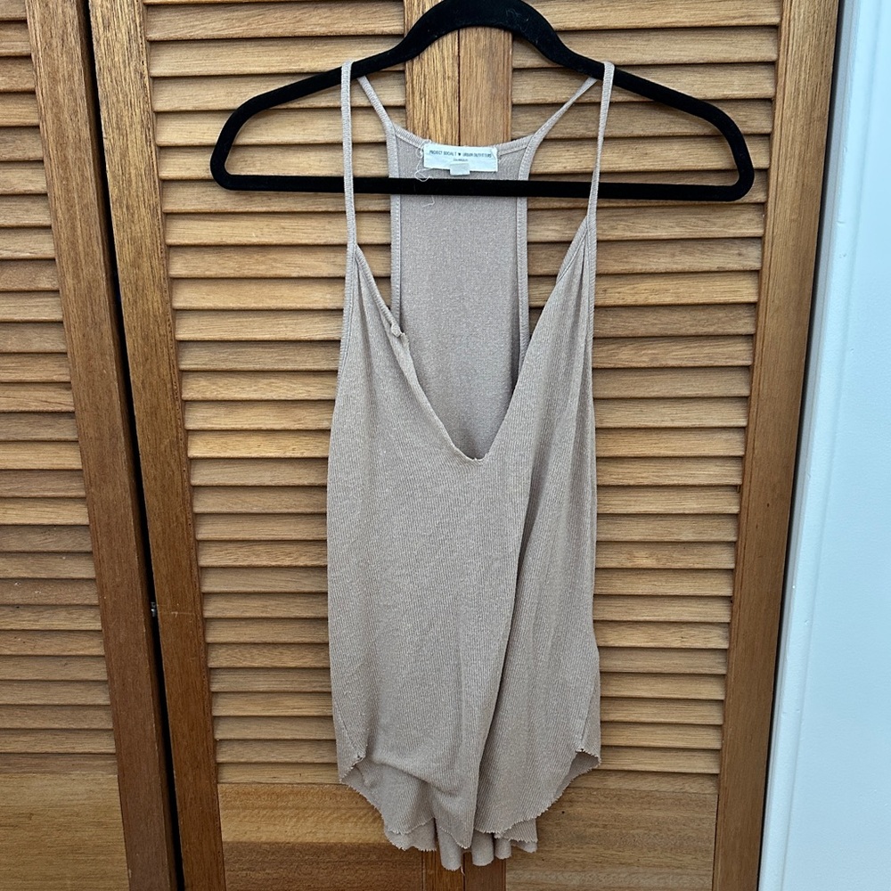Raw Hem Tank Top
